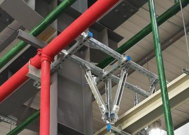 永顺该抗震支架的整体式支吊架结构协调性好